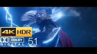 Avengers Infinity War  Thor Arrives in Wakanda HDR  4K  51 [upl. by Assiluj]