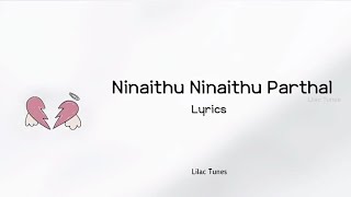 Ninaithu Ninaithu Paarthal Song  Lyrics  English translation  Female versionYuvanNaMuthukumar [upl. by Nosyerg]