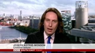 Joseph KotrieMonson explains the difference between a legitimate police sting and entrapment on BBC [upl. by Sixla]