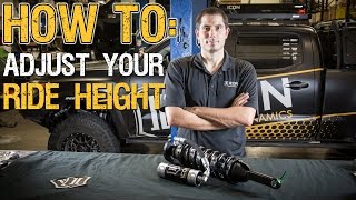 HOW TO Adjust Your Ride Height Using ICON Coilovers [upl. by Leventis925]