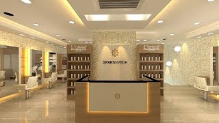 Beauty Salon amp Spa Interior design  Sparshveda  Indirapuram  Ghaziabad  INDIA [upl. by Nylrehs]