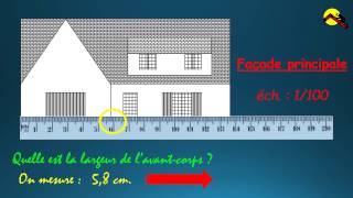 échelle 1 100 et 1 50 [upl. by Kcirttap]