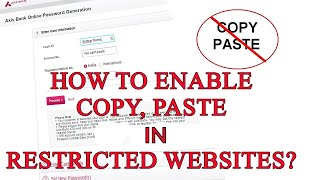 Enable Copy and Right Click Functions From Restricted Websites [upl. by Teilo]