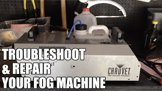 Fog Machine Troubleshooting and Repair [upl. by Tisha168]