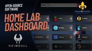 Master Your Home Lab with Heimdall Application Dashboard [upl. by Nnylimaj]