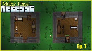 Lets Play Necesse Episode 7 More Houses [upl. by Ameluz]