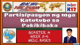 AP5 Quarter 4 Week 56 Partisipasyon ng Mga Katutubo sa Pakikibaka [upl. by Itra]