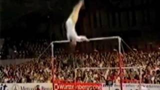 Svetlana Boginskaya  1989 World Championships AA  Uneven Bars [upl. by Dalston]