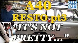 More Austin A40 Farina restoration Pt3  CLASSIC CAR VLOG [upl. by Mehala]