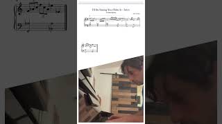 Intro to “I’ll Be Seeing You”  Billie Holiday with sheet music [upl. by Eerihs]