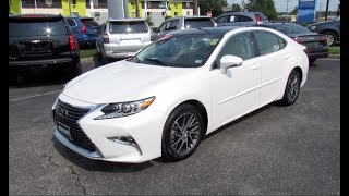 SOLD 2017 Lexus ES350 Luxury Package Walkaround Start up Tour and Overview [upl. by Hannavas782]