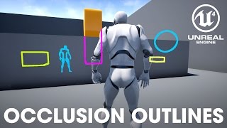 UE4 Tutorial 101 — Occlusion Outlines [upl. by Sher]