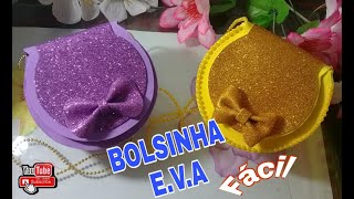 Bolsa EVA super fácil kitlembrancinha [upl. by Oates]