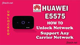 How to Unlock Huawei E5575 Modem [upl. by Enihpad718]