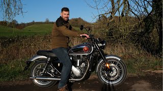 BSA Goldstar ‖ First Ride Review On UK Roads 4K [upl. by Nojel]