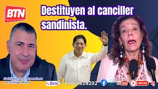 Destituyen al canciller sandinista [upl. by Nnad]