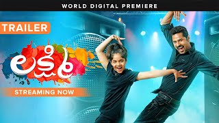 Lakshmi  Telugu Trailer  Prabhu Deva Aishwarya Rajesh Ditya Bhande  AL Vijay [upl. by Ojeitak359]