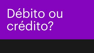 DÉBITO ou CRÉDITO qual a melhor forma de pagamento  Direto ao Ponto [upl. by Alyekahs]