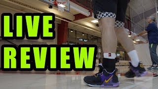 Nike LeBron Witness 7 Live Review [upl. by Henryk]