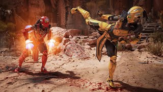 Sektor vs Cyrax The Ultimate Showdown [upl. by Lilybelle545]