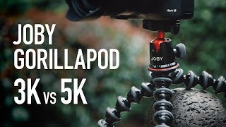 Joby Gorillapod 3K vs 5K  Which one should you get [upl. by Gerrard579]