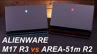 Alienware m17 r3 vs Area51m r2 [upl. by Amiaj]