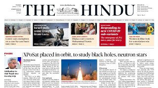 2 January 2024  The Hindu Newspaper Analysis  Current Affairs 2024 UPSC IAS Todays The Hindu [upl. by Nnayhs267]