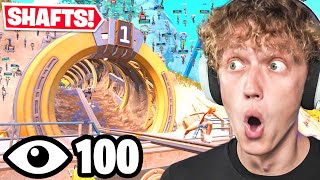 I Got 100 Players To Land At SHINY SHAFTS In Fortnite Best POI [upl. by Stouffer19]