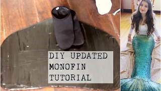 DIY Silicone Mermaid Tail Tutorial 5  Updated Monofin Handmade [upl. by Hedveh]