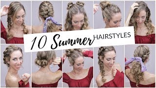 10 ACCONCIATURE PER LESTATE  Summer Hairstyles  Silvia Viscardi [upl. by Noivaz]