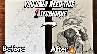 This Shading Technique Will Instantly Improve Your Art [upl. by Yelrak]