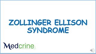 ZOLLINGER ELLISON SYNDROME [upl. by Alvarez]