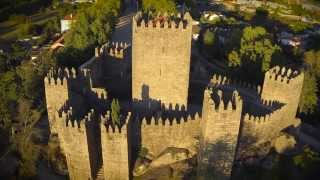 Castelo de Guimarães aereal view  by YO [upl. by Sugar]