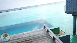 Kuramathi MALDIVES❤️ Water Villa with POOL  FHD Room TOUR  Overwater bungalow with private POOL [upl. by Dahsra453]