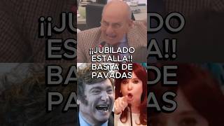 JUBILADO ESTALLA EN PLENA COMISIÓN dozo cristina milei fyp parati [upl. by Waechter127]