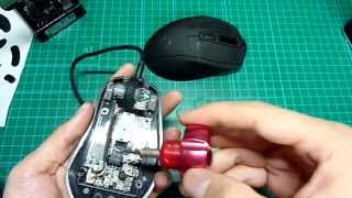 Dismantling of Mionix Castor Gaming Mouse（マイオニクス・キャスター分解動画） [upl. by Choo]