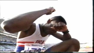 1992 Olympic Games  Mens 400m Hurdles [upl. by Elisabet]