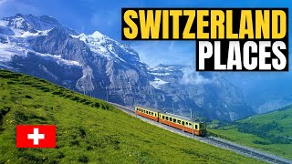 Top 10 Best Places to Visit in Switzerland 2025  Travel Guide [upl. by Lramaj]