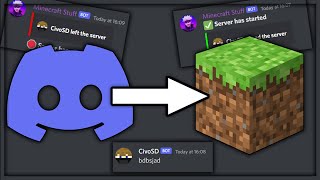 How to Integrate Minecraft Chat Into Your Discord Server with DiscordSRV  Plugin Tutorial [upl. by Aniram275]