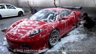 Ferrrari F430 GT3 arrives in Bangkok for Super Car Thailand 2012 [upl. by Aw359]