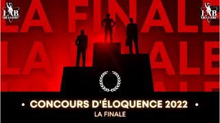 CONCOURS D’ÉLOQUENCE HEC 2022  LA FINALE [upl. by Kral]