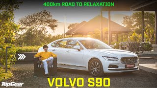 Volvo S90  Feature Review  400 km Road to Relaxation [upl. by Naleek536]