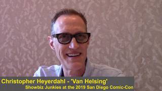 Van Helsing  Christopher Heyerdahl Interview Season 4 [upl. by Orman]