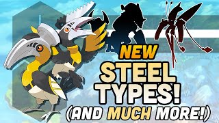 Designing NEW POKEMON  New Steel Types Normal Type and Much More [upl. by Dadelos]