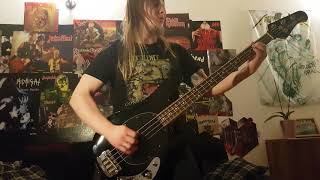 Obituary  Slowly We Rot Bass Cover [upl. by Ykcor75]