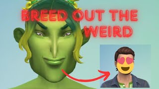 Breed Out the WEIRD in The Sims 4 [upl. by Isawk]