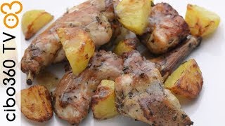 Coniglio al forno con patate [upl. by Jeu]