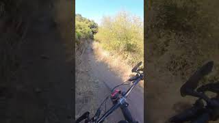 Tight Switchback on Single track bike mtb downhill [upl. by Atinra]