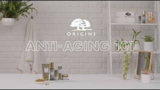 Origins – AntiAging 101  Minimize Fine Lines amp Wrinkles with Plantscription [upl. by Thilde]