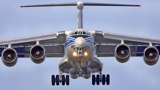 Ukrain amp Russian Aviation HHN Antonov An124 VolgaDnepr Il76 amp more  Highlights [upl. by Eidak]